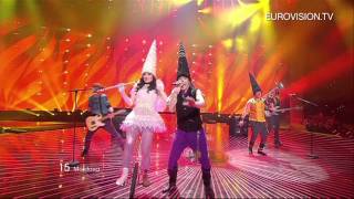 Zdob si Zdub  So Lucky Moldova  Live  2011 Eurovision Song Contest Final [upl. by Bunow696]