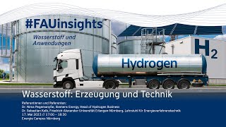 Wasserstoff Erzeugung und Technik [upl. by Pangaro]