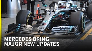 Mercedes major F1 update package explained [upl. by Dnilazor751]