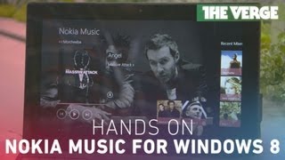 Nokia Music for Windows 8 handson [upl. by Sucram]