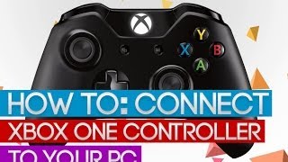 How to Connect Xbox One Controller to PC HD [upl. by Yecrad10]