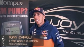 DonJoy Knee Braces  MX  Cairoli Lancelot amp Frossard [upl. by Gerianna]