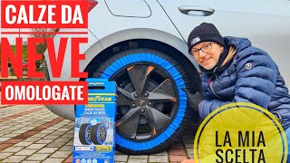 CALZE DA NEVE OMOLOGATE per auto Goodyear star grippervi spiego come si montano e a chi sono adatte [upl. by Jaf]