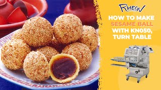 How to make Sesame Ball芝麻球 [upl. by Ayotak729]