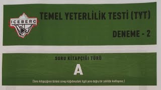 İCEBERG TYT DENEME 2  COĞRAFYA ÇÖZÜMLERİ [upl. by Regen]