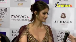 Ileana DCruz wants to steal her Outfit  LFW 2016 [upl. by Akimrej]