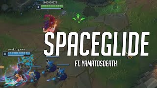 TEACHING YAMATOSDEATH HOW TO SPACEGLIDE [upl. by Ilonka]