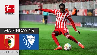 FC Augsburg  VfL Bochum 01  Highlights  Matchday 15 – Bundesliga 202223 [upl. by Ayidah]