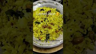 Lemon rice recipe  cooking shotrs [upl. by Thorin]