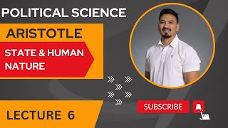 JNU CUET MA POLITICAL SCIENCE 2023  ARISTOTLE ON STATE amp HUMAN NATURE  LECTURE SERIES  PART 6 [upl. by Edroi]