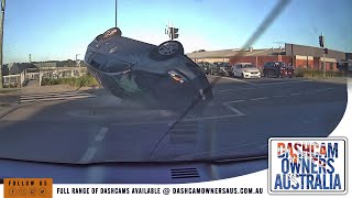 Australian Car Crash  Dash Cam Compilation 35 [upl. by Ahsitil]