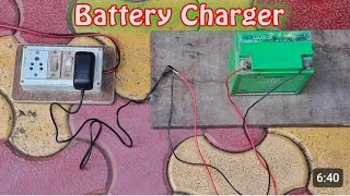 12 volt battery ko charge kaise karen 12 volt battery charger banaen [upl. by Caryl]