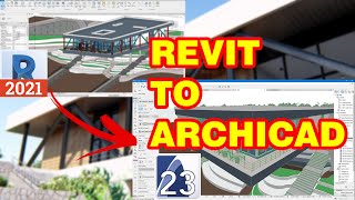 OPEN REVIT MODEL IN ARCHICAD [upl. by Teryn480]