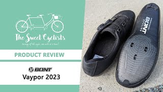 Bont Vaypor 2023 Carbon Cycling Shoes Review  feat BOA Li2 Dials  Unidirectional Carbon  Light [upl. by Kenzie]