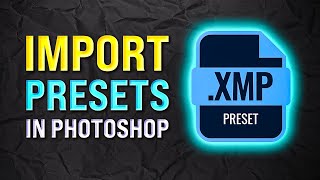 Import XMP  Lightroom Presets into Photoshop Quickly [upl. by Nyllaf268]