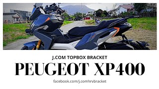 TOPBOX BRACKET FOR PEUGEOT XP400 [upl. by Oranneg363]