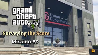 GTA 5  Mission59  Surveying the Score [upl. by Nylanej612]