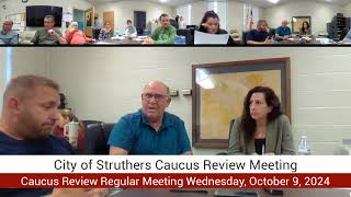 City of Struthers Council Caucus Review [upl. by Codd]