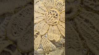 Doilies and Lace fabric collage [upl. by Roselia]