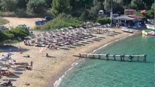 Skiathos  Tzaneria Beach [upl. by Oiram]