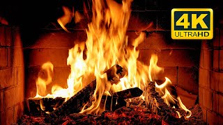 🔥 Cozy Fireplace 4K 12 HOURS Fireplace with Crackling Fire Sounds Crackling Fireplace 4K [upl. by Elum]