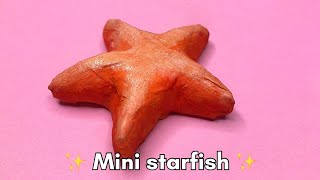 How To Make Mini starfish 🌊  Miniature crafts Paper craft  Easy craft ideasTutorial [upl. by Sly]