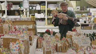 The largest gingerbread village GingerBread Lane is at Reading Terminal this holiday season [upl. by Feldstein]