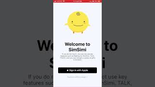 How to CREATE ACCOUNT in SIMSIMI app [upl. by Irrol]