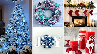 🎄 100 CHRISTMAS HOLIDAY DECORATION IDEAS 2024  2025  BEAUTIFUL CHRISTMAS HOME DECOR IDEAS🎄 [upl. by Neerihs653]