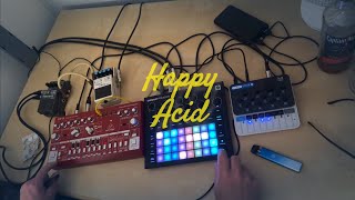 Happy Acid  Circuit Tracks TD3 CraftSynth [upl. by Limak]