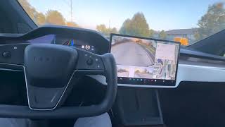 Autopilot Tesla Model X [upl. by Neevan]