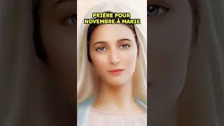 Confions le Mois de Novembre à la Vierge Marie  Prière quotidienne 🙏 shorts [upl. by Atteram337]