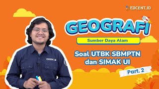 PEMBAHASAN SOAL GEOGRAFI SIMAK UI  BAB SUMBER DAYA ALAM [upl. by Gabbert]