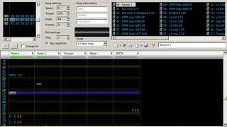 Recreating the classic modem dialup sound in FamiTracker [upl. by Meluhs]