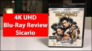 4K UHD Blu Ray Review  Sicario [upl. by Maloney]