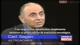 La última entrevista antes de morir de Carl Sagan subtitulada al español 1996 [upl. by Lewendal]