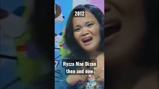 Ryzza Mae Dizon then and now eatbulaga dabarkads TVJ legitdabarkads tvjontv5 viralshorts [upl. by Berry]