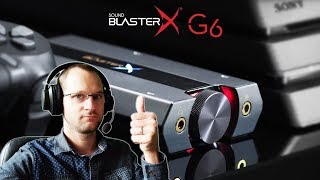 SOUND BLASTERX G6  AMELIORER LE SON DE SA CONSOLE OU PC [upl. by Rafaello]