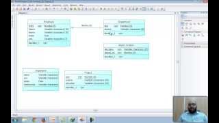 How To Draw ER Model using Power Designer 16 [upl. by Barclay279]