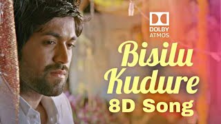 Bisila Kudure 8D Song  Googly  Rocking Star Yash  Kriti Kharabanda  Pawan Wadeyar [upl. by Nairehs]