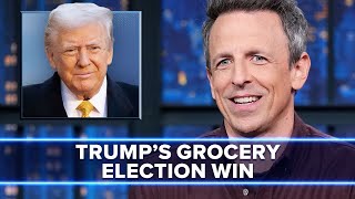 Trump Owes His Election Win to Groceries [upl. by Winchester696]