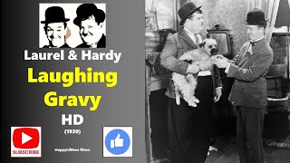 Laurel amp Hardy 📽 LAUGHING GRAVY 😄 Classic Comedy 🤣 1931 HD [upl. by Silbahc]