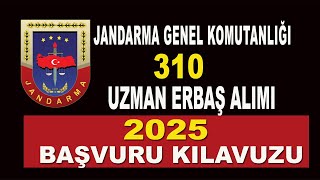 JANDARMA GENEL KOMUTANLIĞI 310 UZMAN ERBAŞ ALIMI [upl. by Haropizt]