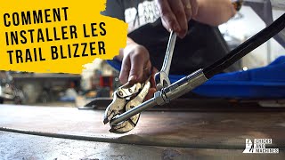 Comment installer des quotIce Scratcherquot Trail Blizzer Qualipieces [upl. by Ahsikyw89]