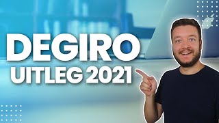 Uitleg van DEGIRO  Aandelen kopen en beleggen bij DEGIRO 2022 [upl. by Wendelin]