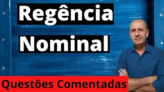 Questões Comentadas de Regência Nominal [upl. by Tomchay]