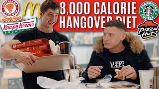 We ate my brother’s hangover diet 8000 CALORIES [upl. by Hezekiah]