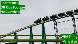 Wild Thing at Valleyfair Off Ride Footage Copyright Free [upl. by Gussie]