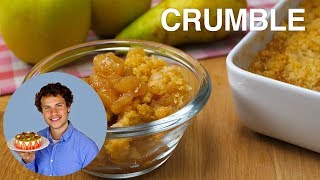 RECETTE DU CRUMBLE POMMEPOIRE [upl. by Aissert]