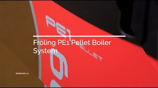 Froling PE1 Wood Pellet Boiler System [upl. by Haidadej99]